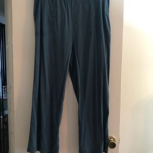 Soft Surroundings PXL Teal Pants Never Worn